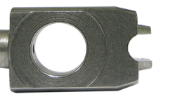 Typ 38 - Ringfitting flach mit Nut - M10