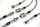 Für Daf 33 [Stufenheck] Stahlflex Bremsschläuche