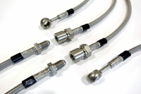 Für Daihatsu Extol [S22,S23 Bus] Stahlflex Bremsschläuche