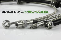 Für VW Phaeton [3D Stufenheck] Stahlflex Bremsschläuche