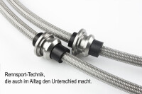 Stahlflex Bremsschläuche für Chevrolet Aveo|Kalos [T250+255 Stufenheck] inkl. ABE