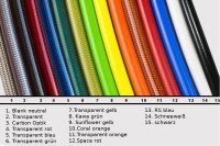 Stahlflex Bremsschläuche für Kia Pride [Kombi] inkl. ABE