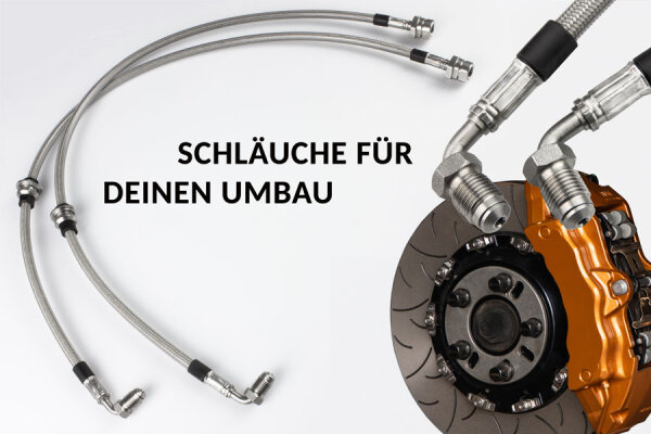 Für BMW I3 [I01 MONOCAB] Stahlflex-Bremsenumbau (z.B auf M5 / Porsche)